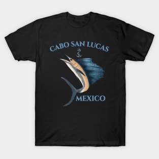 Swordfish Marlin Cabo San Lucas Mexico T-Shirt